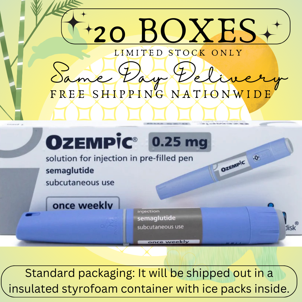 Ozempic® Semaglutide 0.50 mg Slimming Pen, From Package of 15 Boxes