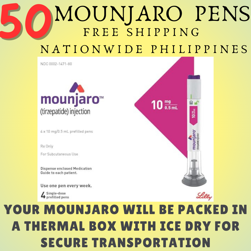 Mounjaro Tirzepatide 2.5 mg Slimming Pens, From Package of 21 Pens 2.5 mg, 5 mg, 7.5 mg, 10 mg, 12.5 mg, 15 mg