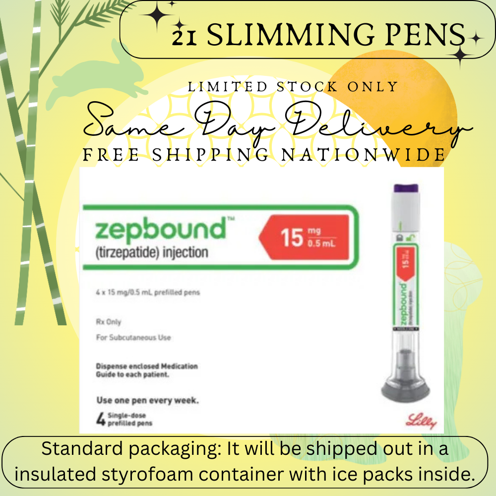 Zepbound Tirzepatide 2.5 mg Slimming Pens, From Package of 30 Pens