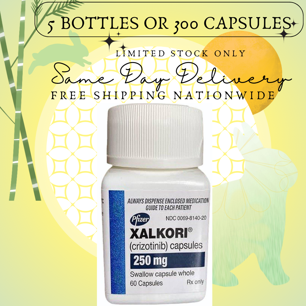 Xalkori Crizotinib 200mg Capsule 5 Bottles or 300 Capsules