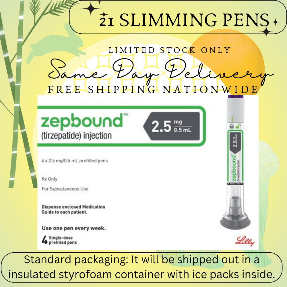 Zepbound Tirzepatide 5 mg Slimming Pens, From Package of 30 Pens