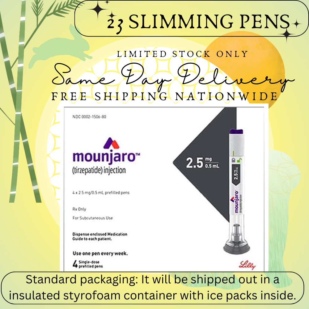 Mounjaro Tirzepatide 15 mg Slimming Pens, From Package of 21 - 50 Pens