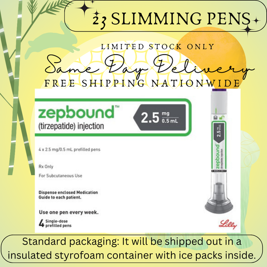 Zepbound Tirzepatide 2.5 mg Slimming Pens, From Package of 23 Pens