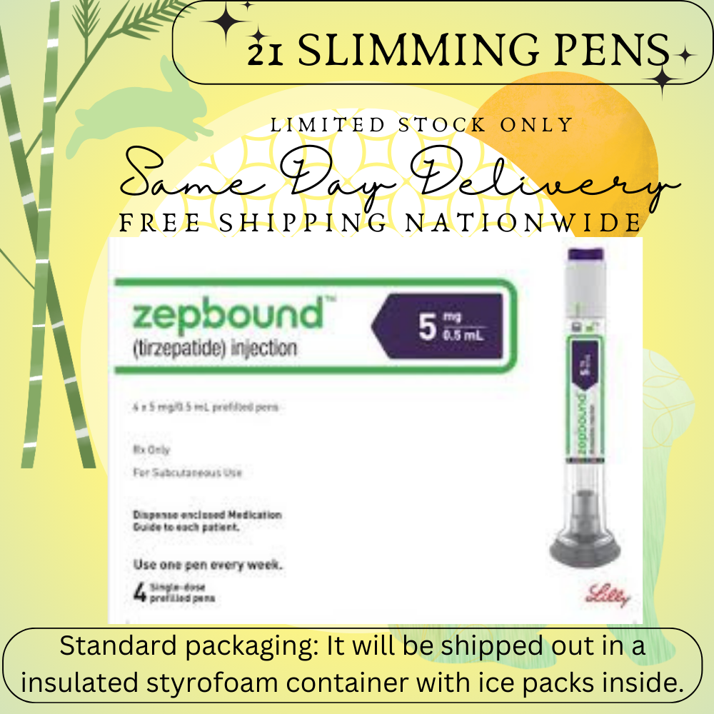 Zepbound Tirzepatide 5 mg Slimming Pens, From Package of 30 Pens