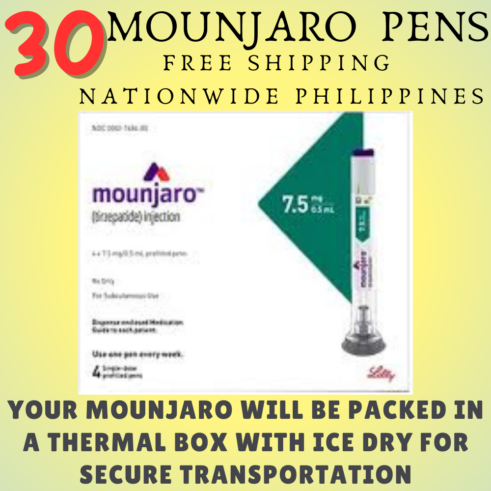 Mounjaro Tirzepatide 2.5 mg Slimming Pens, From Package of 21 Pens 2.5 mg, 5 mg, 7.5 mg, 10 mg, 12.5 mg, 15 mg