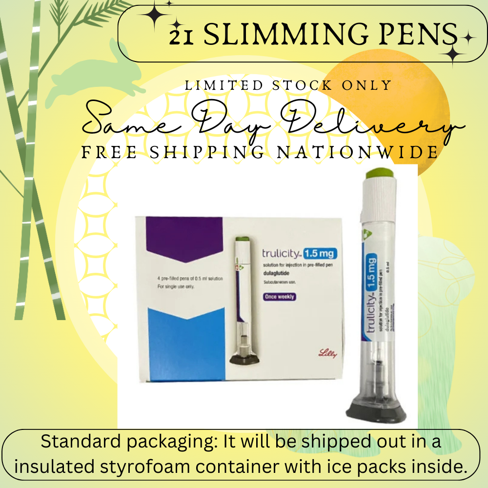 TRULICITY Dulaglutide 3 mg / 4.5 mg available in 21 Slimming Pens