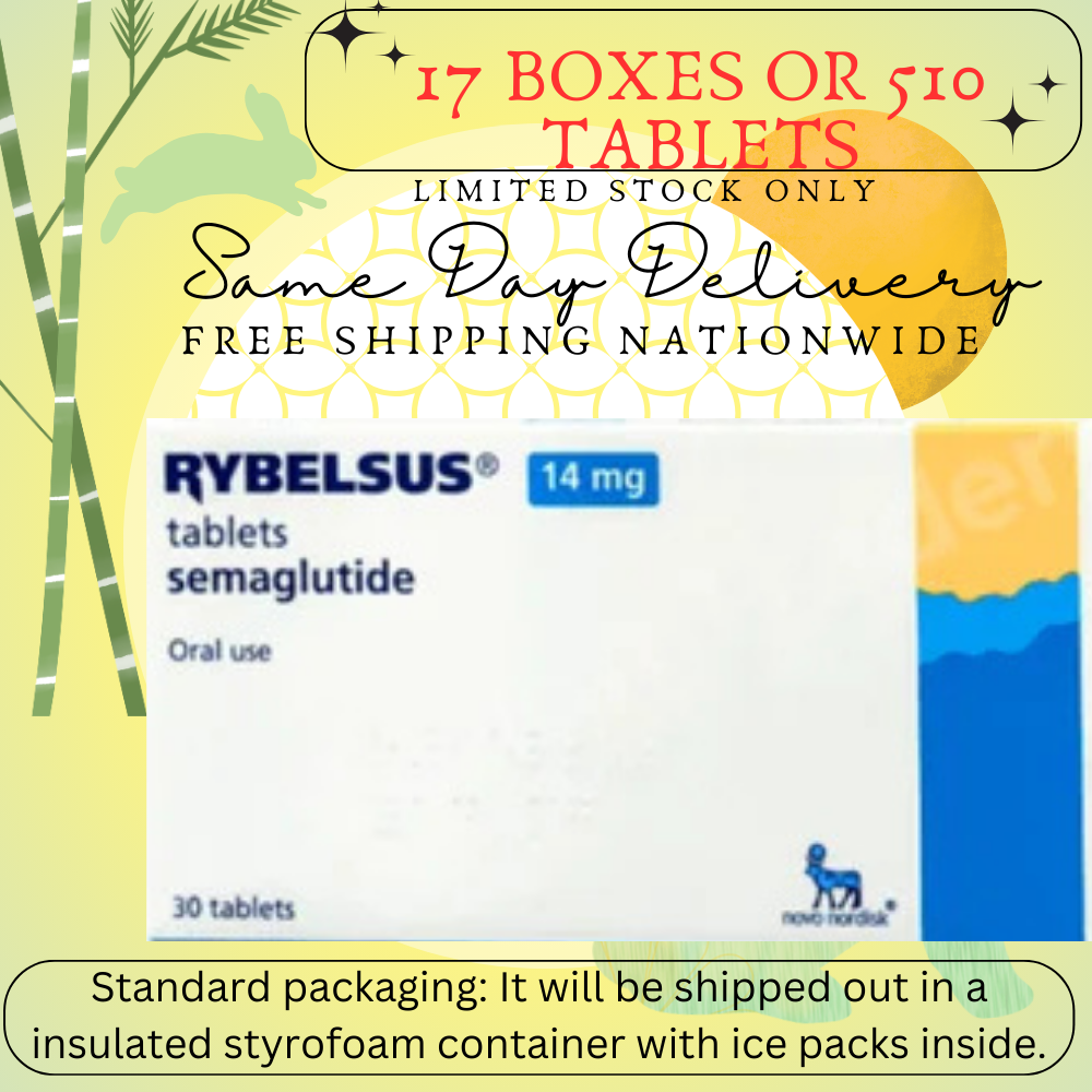 RYBELSUS® (semaglutide) tablets available in 7 mg available in 7-17 Boxes