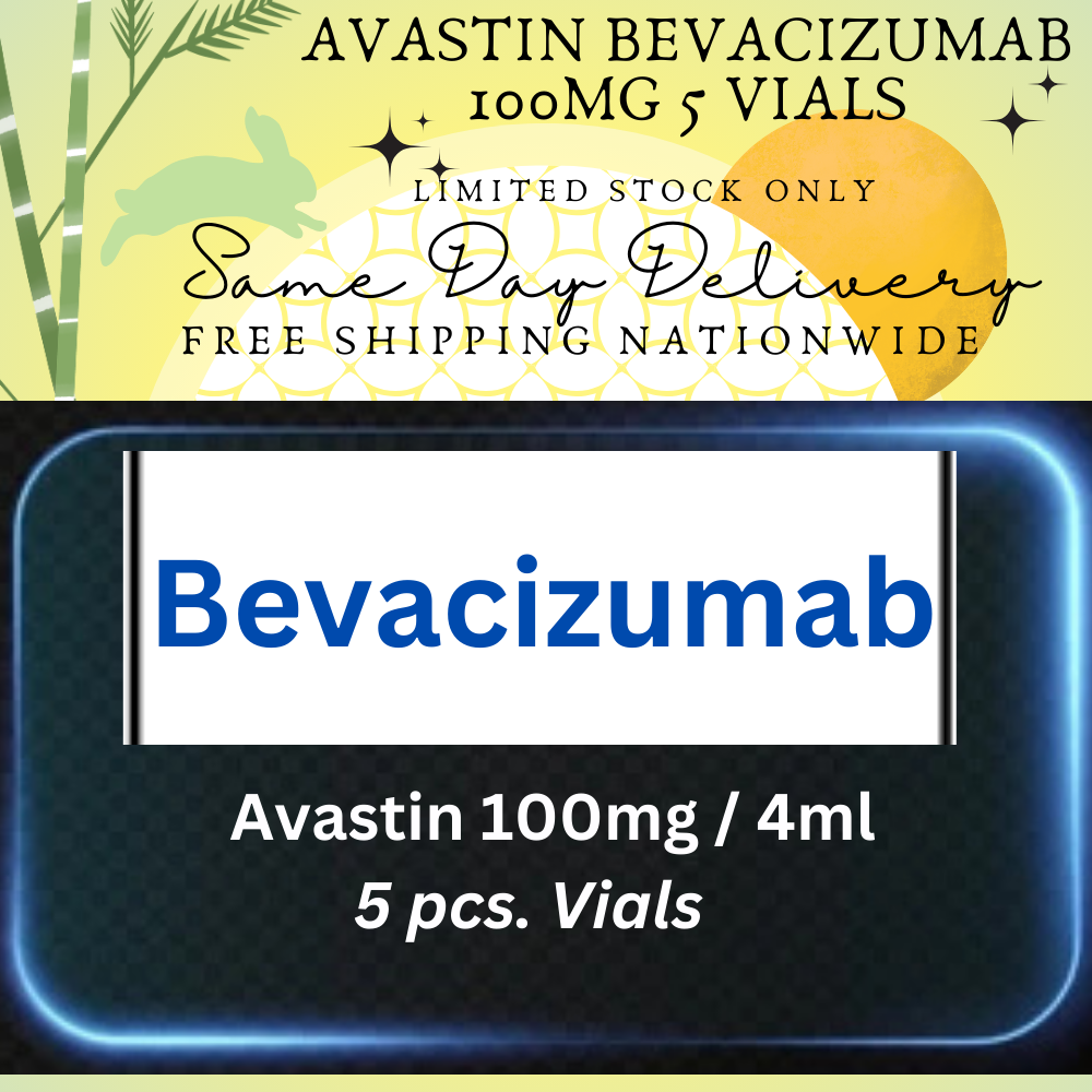 Avastin Bevacizumab 100mg / 6ml for 5 Vials