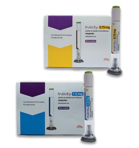 TRULICITY Dulaglutide 0.75 mg / 1.5 mg  available in 21 - 50 Slimming Pens