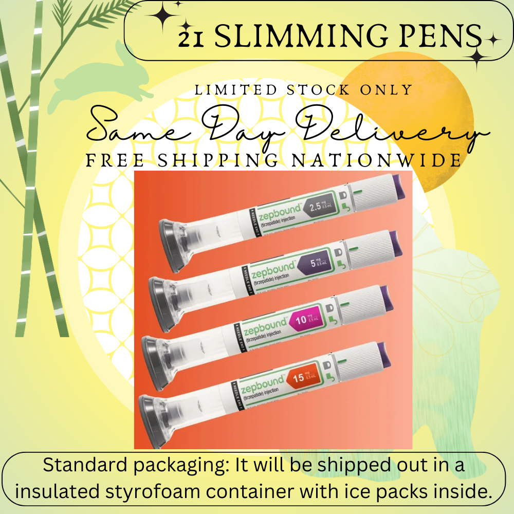 Zepbound Tirzepatide 2.5 mg Slimming Pens, From Package of 21 Pens